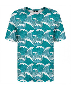 Mr. Gugu & Miss Go Big Waves T-shirt Ocean Blue