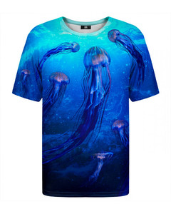 Mr. Gugu & Miss Go Jellyfish T-shirt Ocean Blue