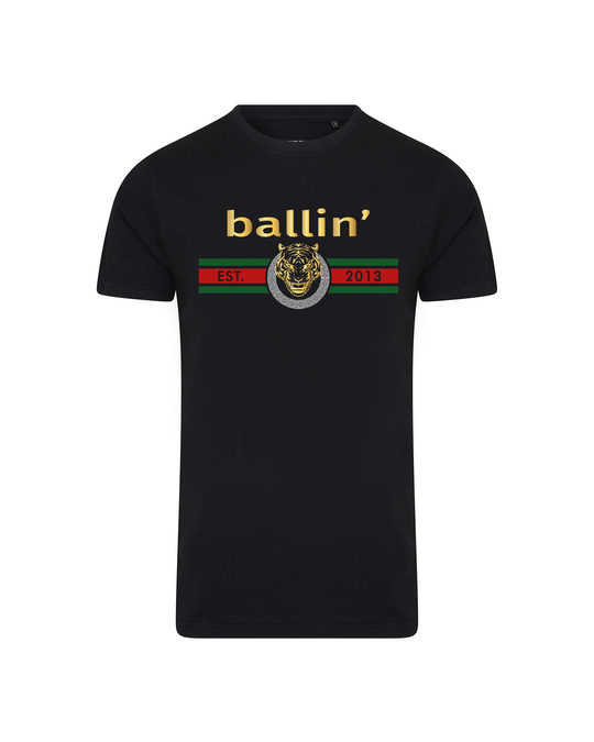 Ballin Est. 2013 Ballin Est. 2013 Tiger Lines Shirt Black