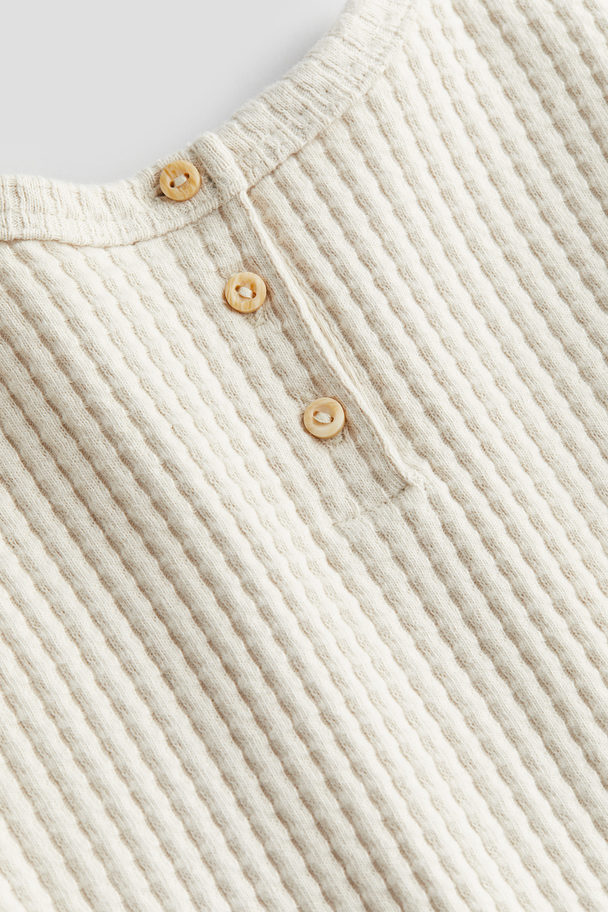 H&M 2-piece Sweatshirt Set Cream