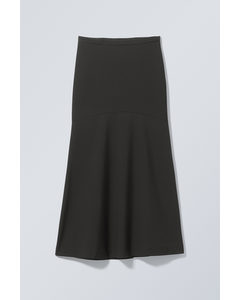 Base Long Skirt Black