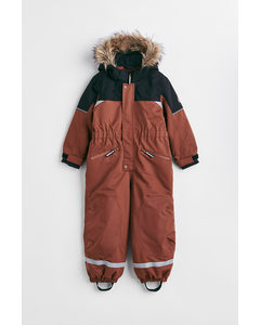Wind And Waterproof All-in-one Suit Brown