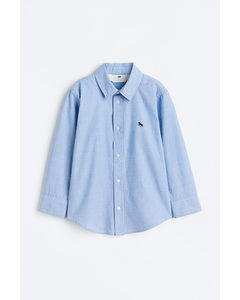 Cotton Shirt Light Blue