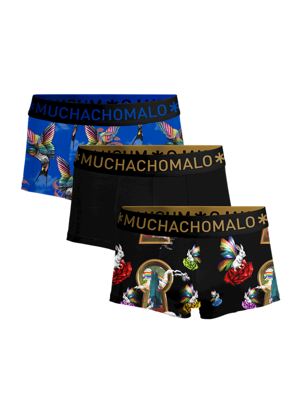 Muchachomalo 3-pack Boxershorts Men - Soft Waistband - Good Quality