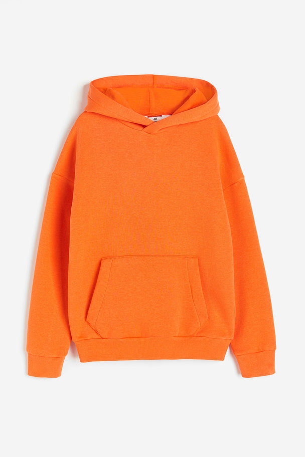 H&M Capuchonsweater Oranje