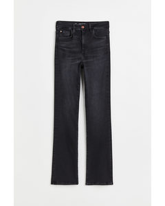 H&M+ True To You Bootcut High Jeans Schwarz