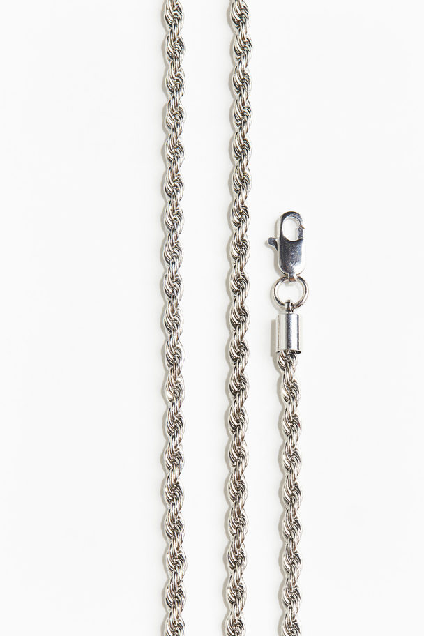 H&M Halskette und Armband Silberfarben