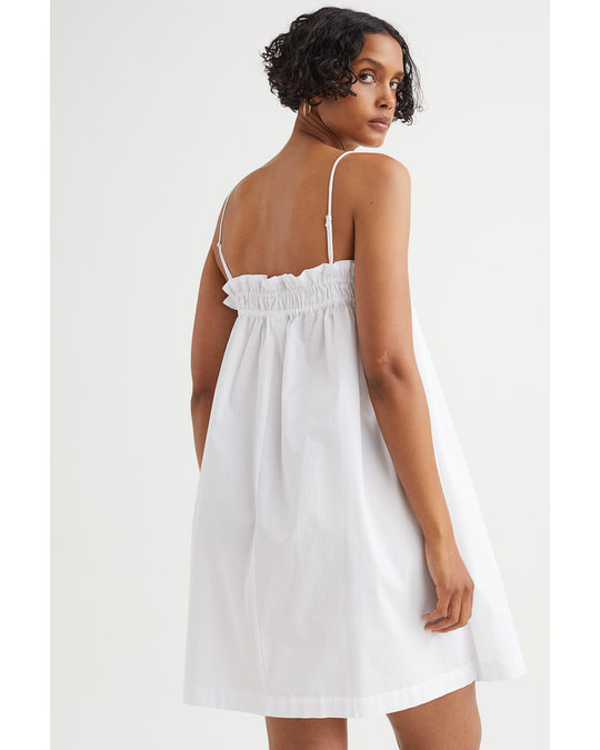 H&M Cotton Dress White