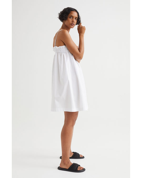 H&M Cotton Dress White