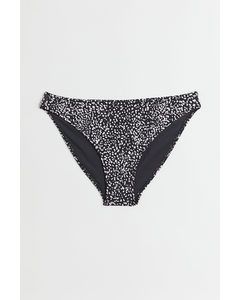 Bikini Bottoms Black/patterned