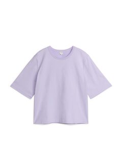 Heavyweight T-shirt Lilac