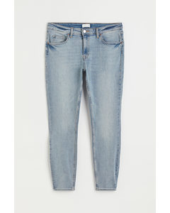 H&m+ Skinny Regular Jeans Licht Denimblauw
