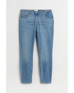 H&m+ Skinny Regular Jeans Denimblauw
