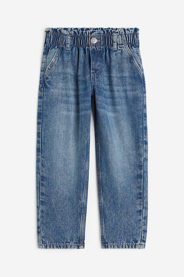 H&M Relaxed Fit Jeans Denimblauw