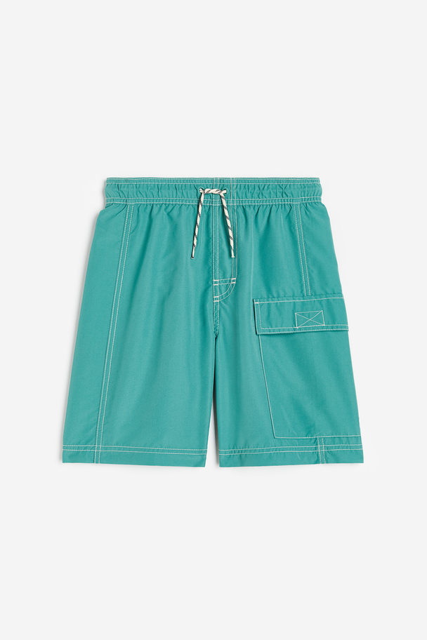 H&M Swim Shorts Turquoise