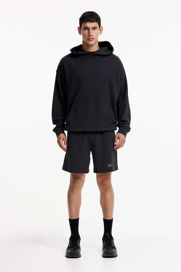H&M Drymove™ Sweatshirt Shorts Black