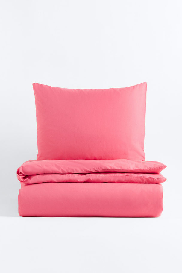 H&M HOME Bettwäsche für Einzelbett Rosa