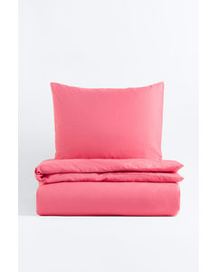 Bettwäsche für Einzelbett Rosa