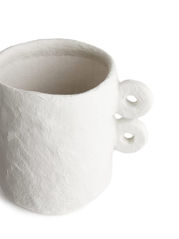 Serax Serax Papier Mâché Pot Off-white
