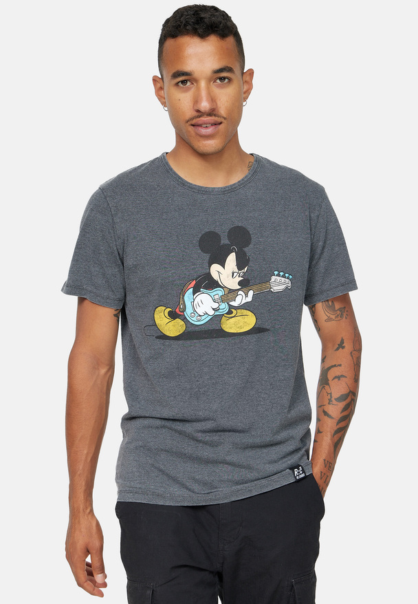 Re:Covered Disney Mickey Playing Bass T-Shirt