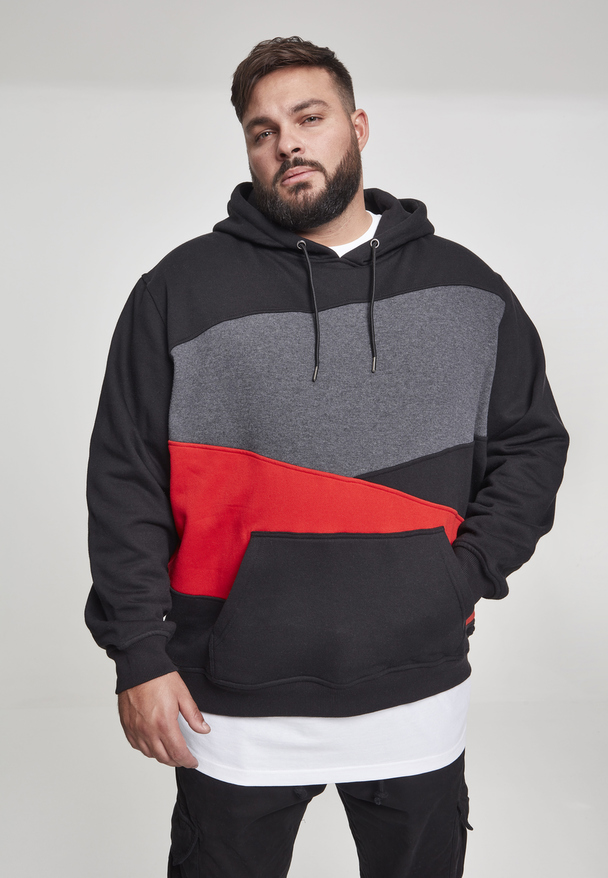 Urban Classics Herren Zig Zag Hoody