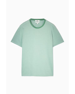 Regular-fit T-shirt Green / White
