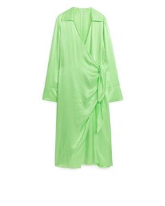 Wrap Dress Light Green
