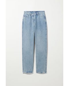 Crossover-Jeans Skew mit hohem Bund Hanson Blau