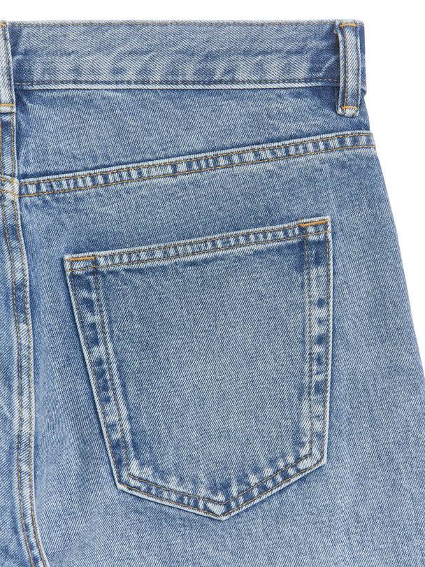 ARKET Park Regular Fit Rechte Jeans Lichtblauw