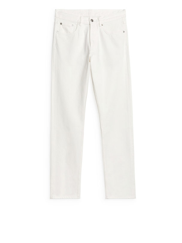 ARKET PARK Regular Straight Jeans Weiß