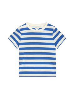 Striped T-shirt Blue/white