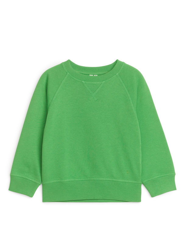 ARKET Sweatshirt aus Baumwolle Grün