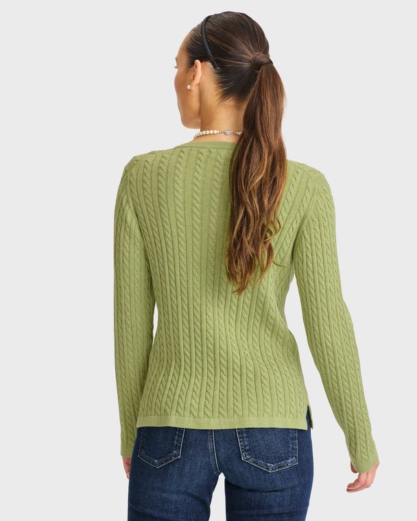 Newhouse Vanessa Cable Sweater