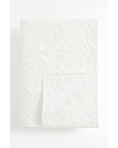 Quilted Bedspread White