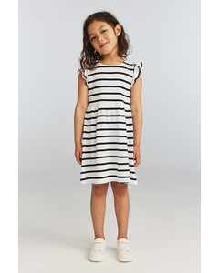 3-pack Jersey Dresses White/striped
