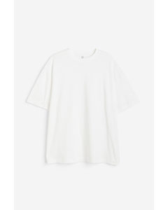 H&m+ Oversized T-shirt Vit