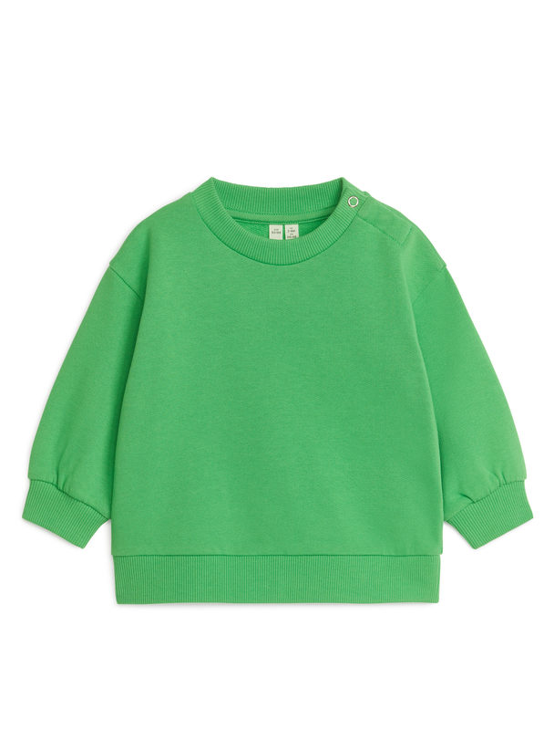 ARKET Cotton Sweatshirt Green