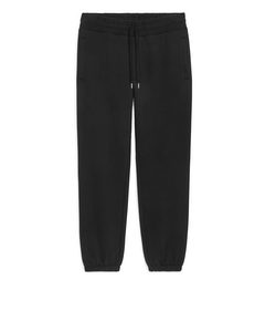 Organic And Recycled Cotton Sweatpants Black