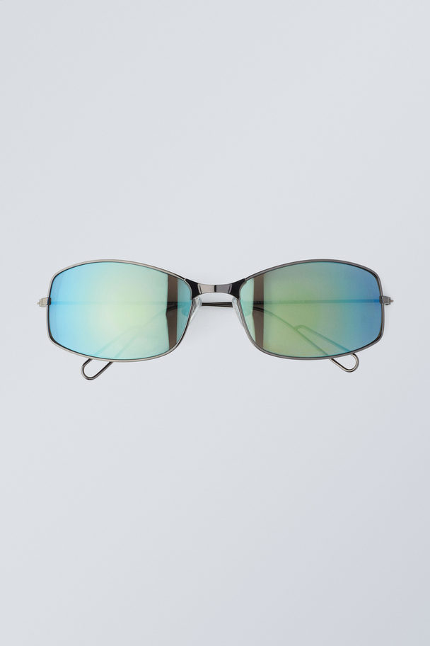 Weekday Flash Sunglasses Dusty Green