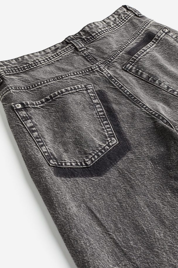 H&M Baggy Regular Jeans Denimgrå