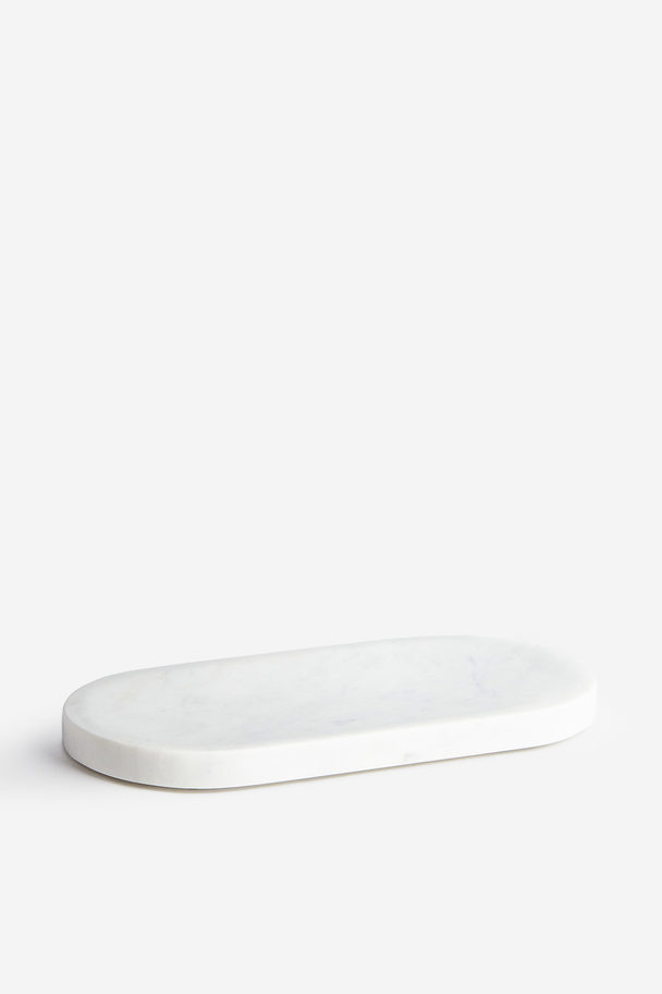 H&M HOME Marble Tray White