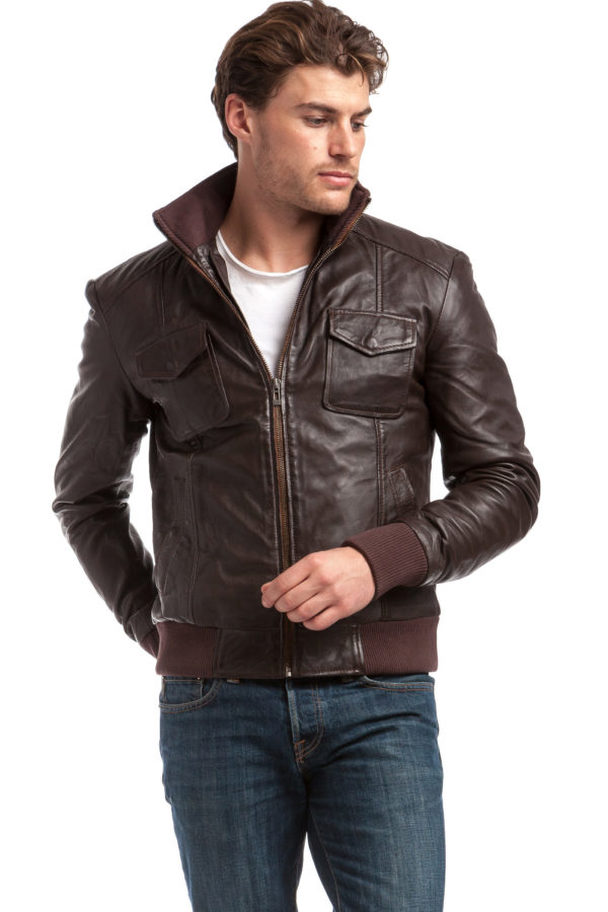 Chyston Leather Jacket Simon
