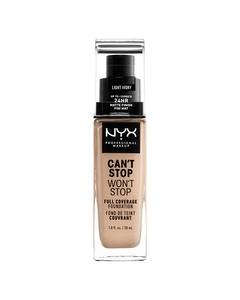 NYX PROF. MAKEUP Can&#39;t Stop Won&#39;t Stop Foundation - Light ivory