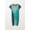 Darcy Ruched Dress Turquoise