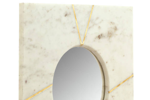 360Living Wall Mirror Dexter 225 white