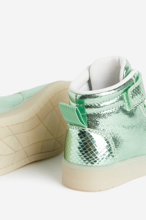 H&M Blinkande Sneakers Grön