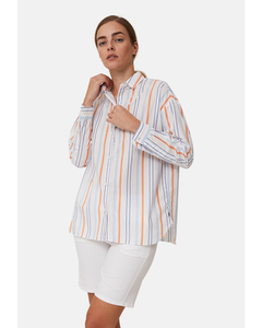 Edith Striped Poplin Shirt