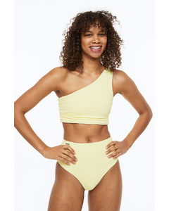 Riviera 1 Shoulder Bikini Bra Lemonade