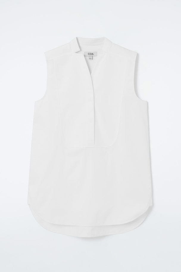 COS Sleeveless Blouse White