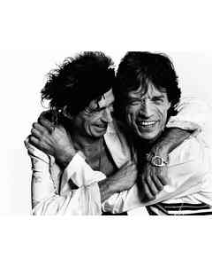 Keith Richards And Mick Jagger